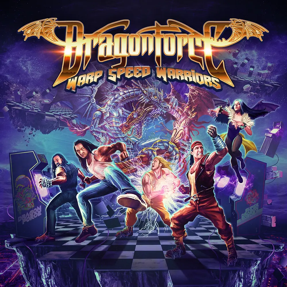DRAGONFORCE · Warp Speed Warriors | BLACK LP (Power Metal Vinyl) · Picture 1