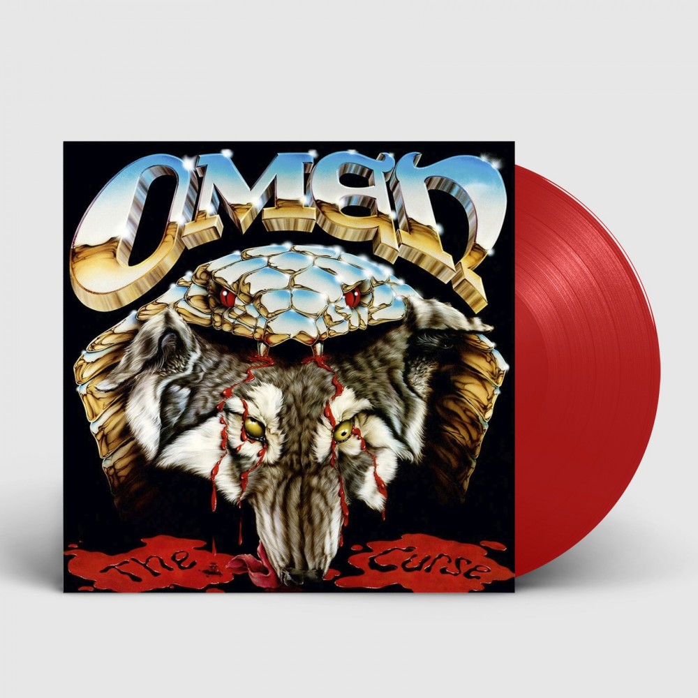 OMEN - The Curse · RED LP OMEN - The Curse · RED LP (Heavy Metal Vinyl)