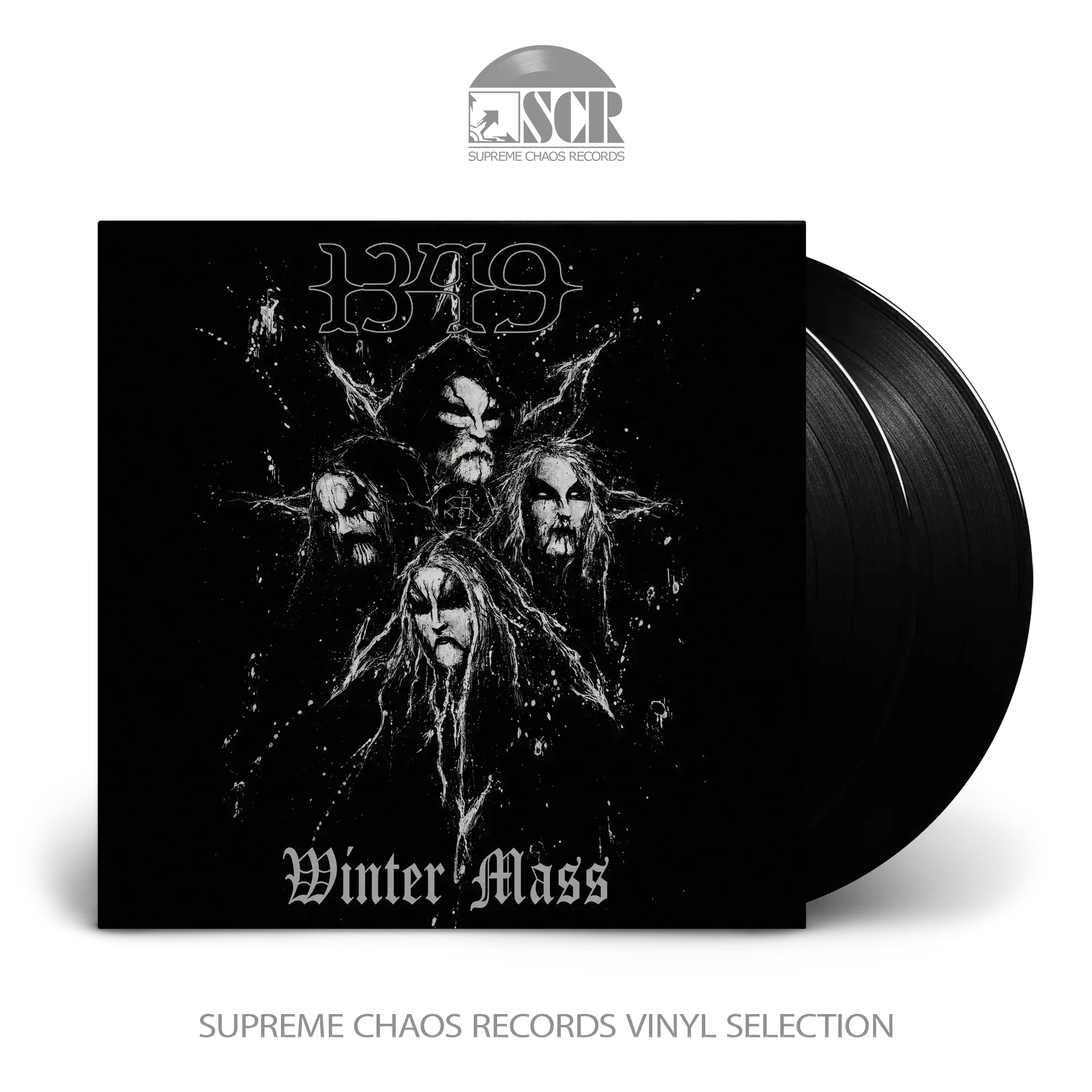 1349 - Winter Mass · BLACK 2LP (Black Metal Vinyl)
