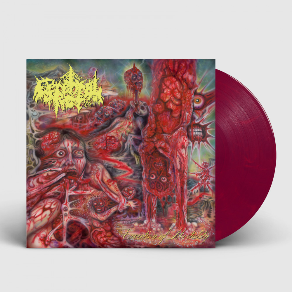 CEREBRAL ROT - Excretion Of Mortality [VIOLET/RED LP]