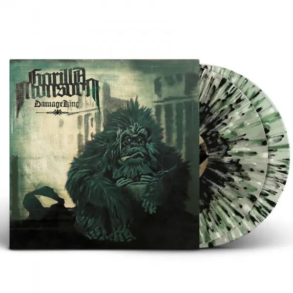 GORILLA MONSOON - Damage King · SPLATTER 2LP+PATCH GORILLA MONSOON - Damage King · SPLATTER 2LP+PATCH (Stoner Rock Vinyl)