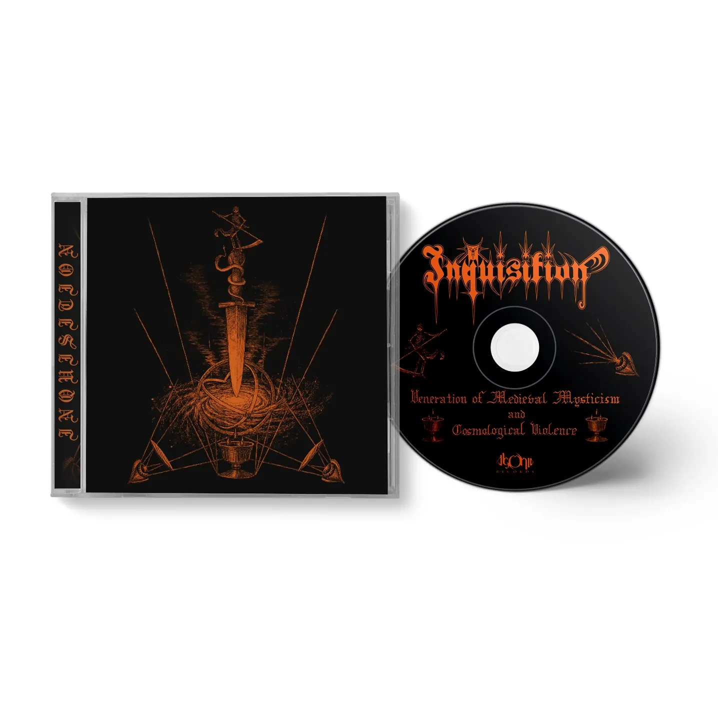 INQUISITION · Veneration of Medieval Mysticism and Cosmological Violence | CD (Black Metal CDs) · Picture 2