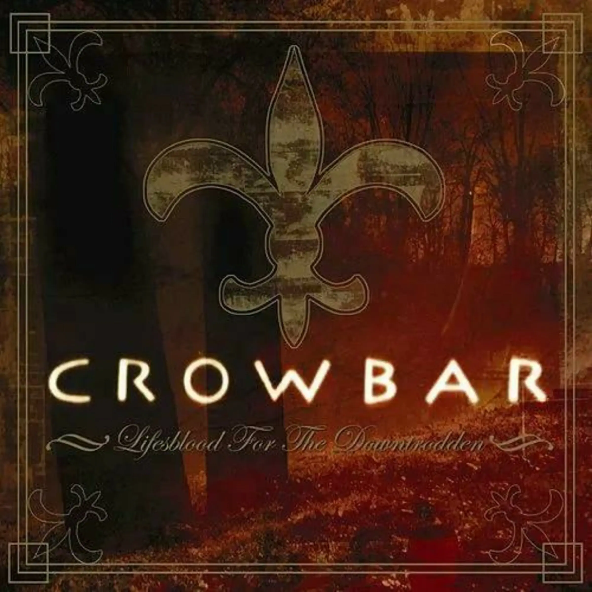CROWBAR - Lifesblood For The Downtrodden · BLACK/RED MARBLED 2LP (Doom Metal Vinyl)