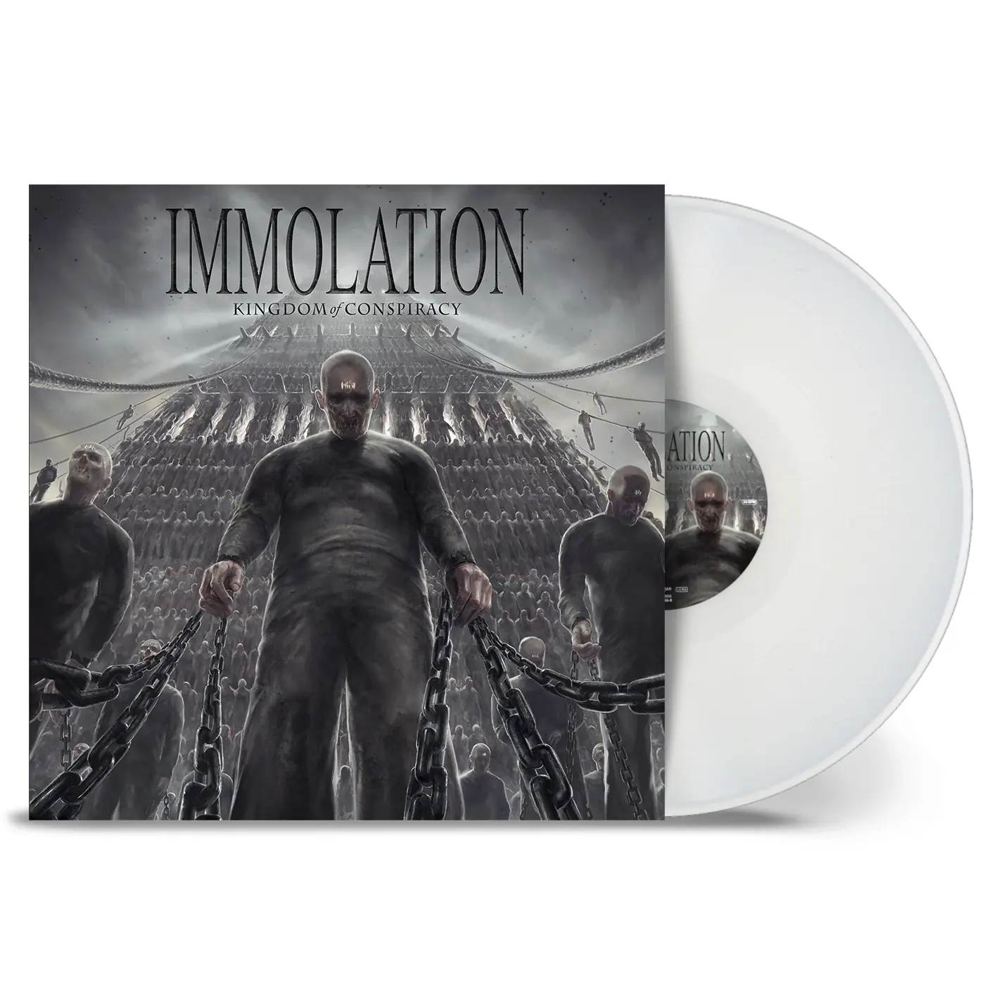 IMMOLATION - Kingdom Of Conspiracy · SOLID WHITE LP IMMOLATION - Kingdom Of Conspiracy · SOLID WHITE LP (Death Metal Vinyl)