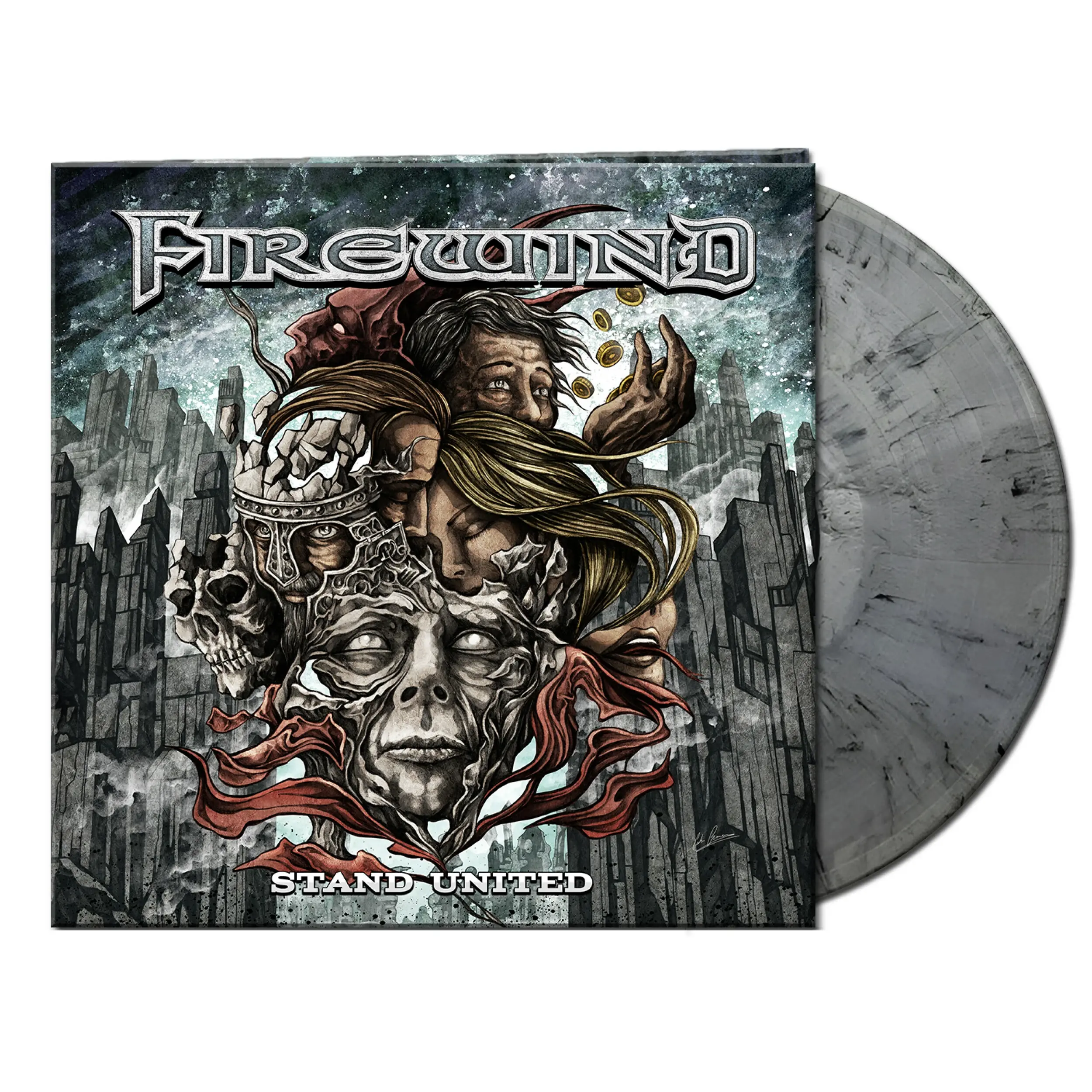 FIREWIND - Stand United · SILVER/WHITE/BLACK MARBLED LP