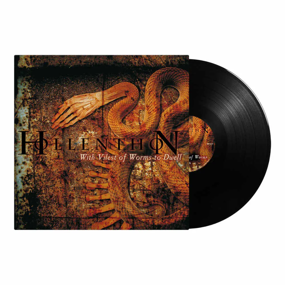 HOLLENTHON - With Vilest Worms To Dwell · BLACK LP