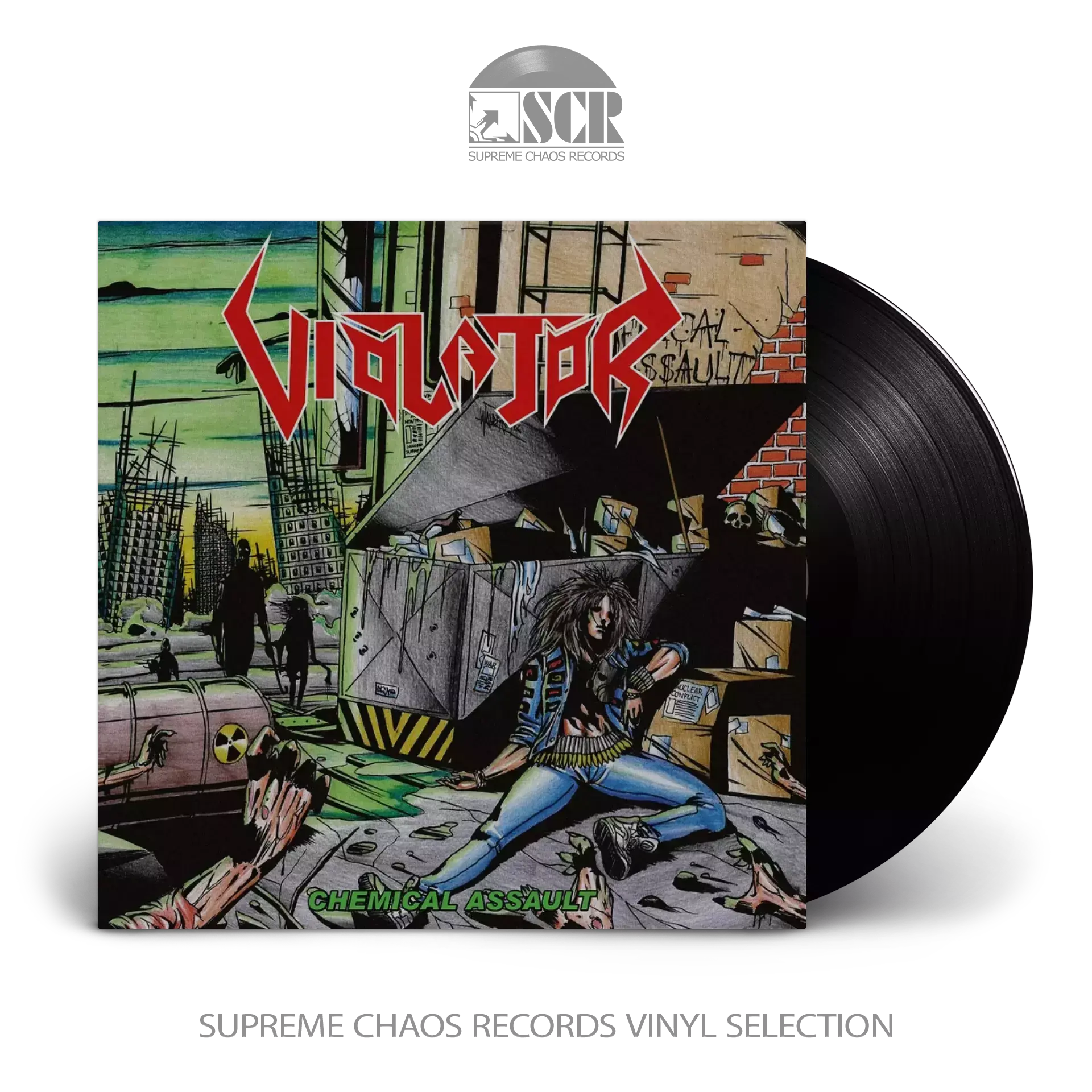 VIOLATOR - Chemical Assault · BLACK LP VIOLATOR - Chemical Assault · BLACK LP (Thrash Metal Vinyl)