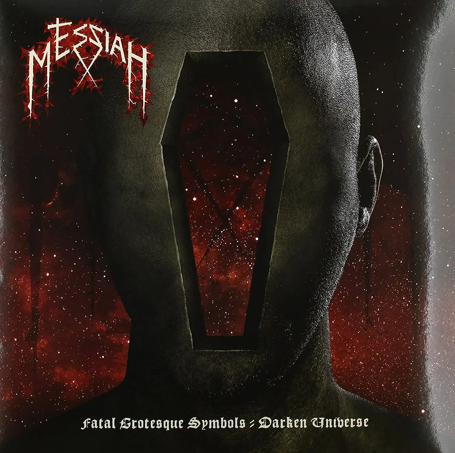 MESSIAH - Fatal Grotesque Symbols - Darken Universe · BLACK MLP (Thrash Metal Vinyl) · Picture 1