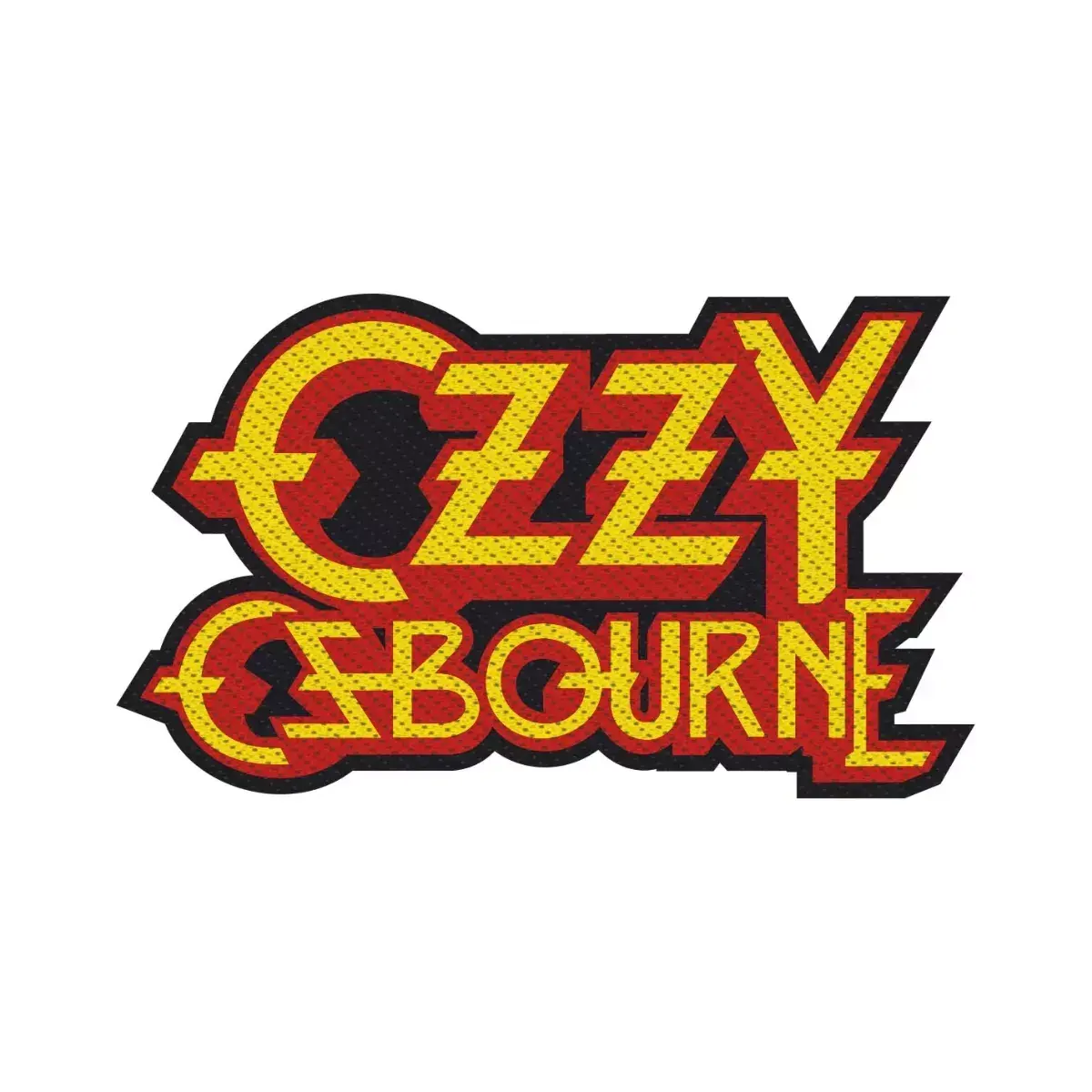 OZZY OSBOURNE - Logo Cut-Out · PATCH