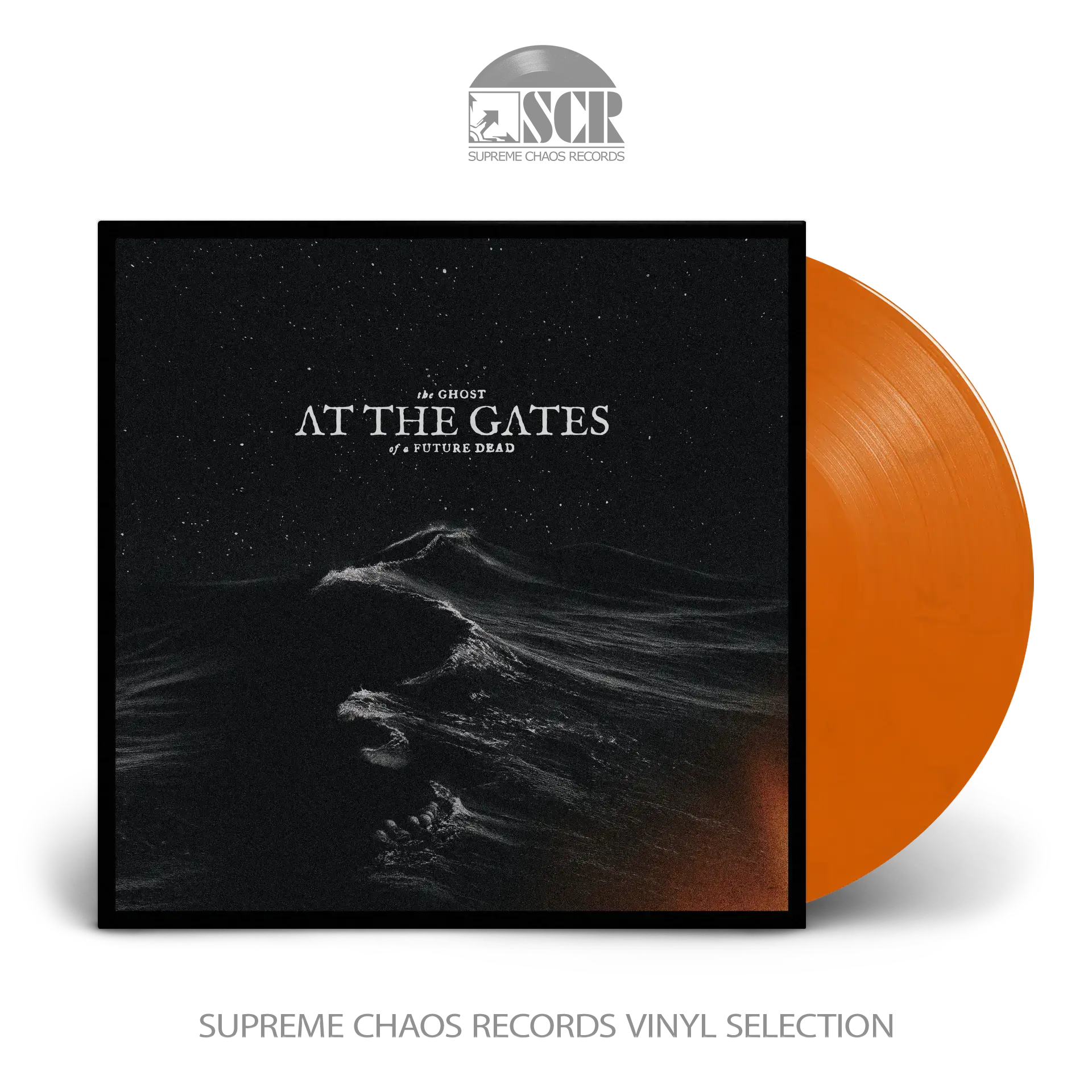 AT THE GATES · The Ghost Of A Future Dead | ORANGE/RED MARBLED LP AT THE GATES · The Ghost Of A Future Dead | ORANGE/RED MARBLED LP (Melodic Death Metal Vinyl)