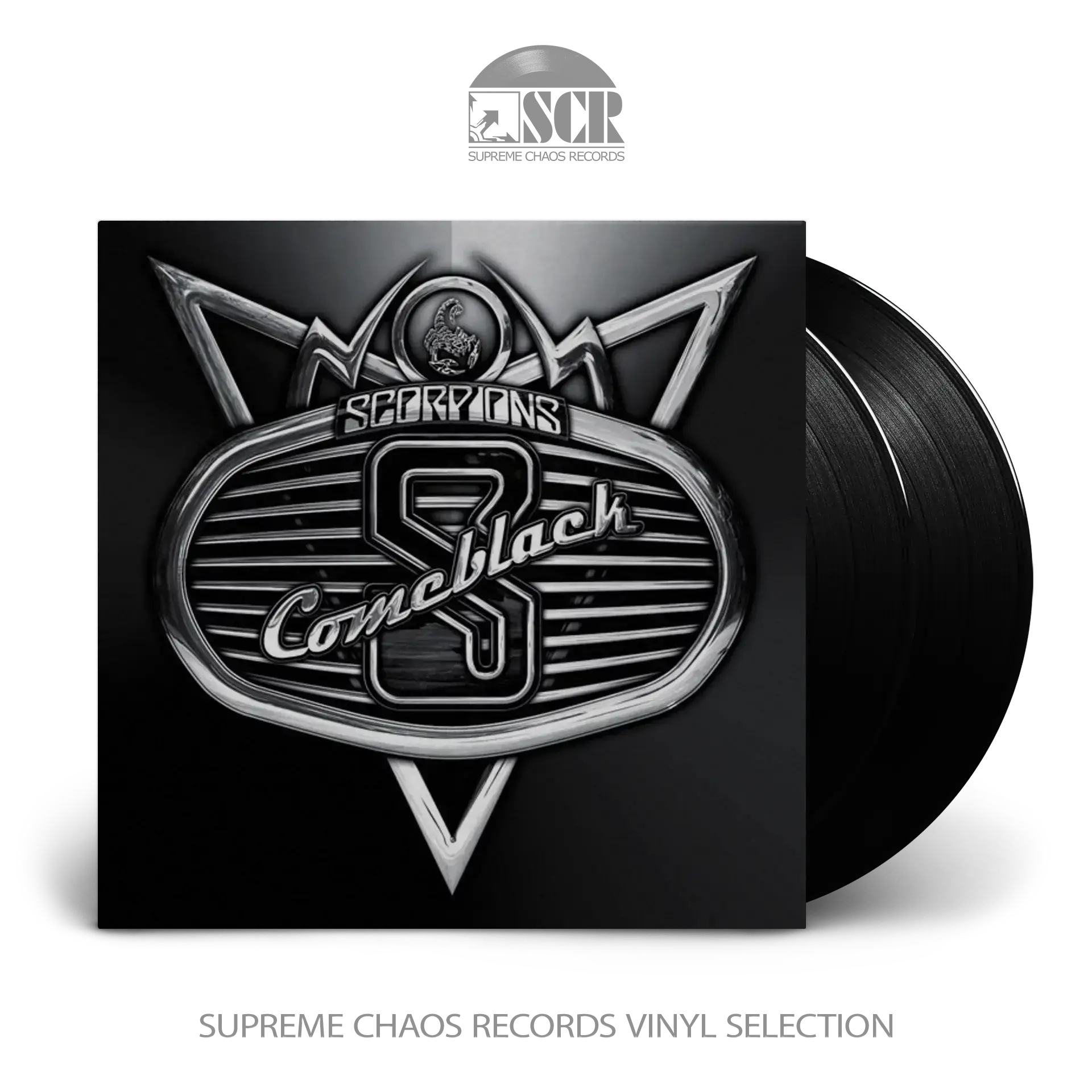 SCORPIONS - Comeblack · BLACK 2LP (Hard Rock Vinyl)
