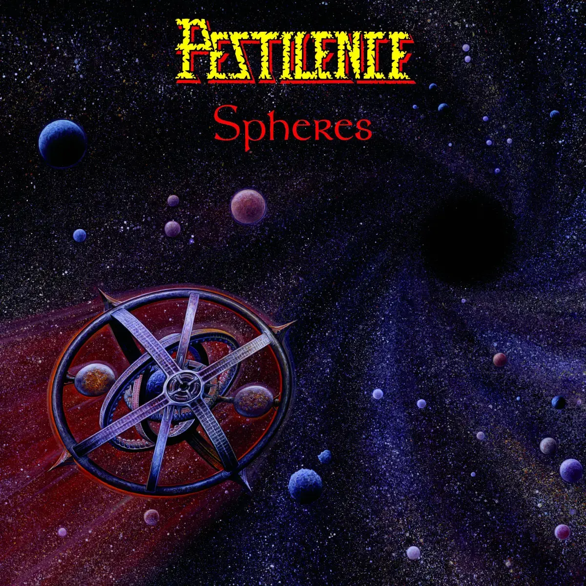 PESTILENCE - Spheres (Re-Release 2023) · TRANSPARENT BLUE LP 1
