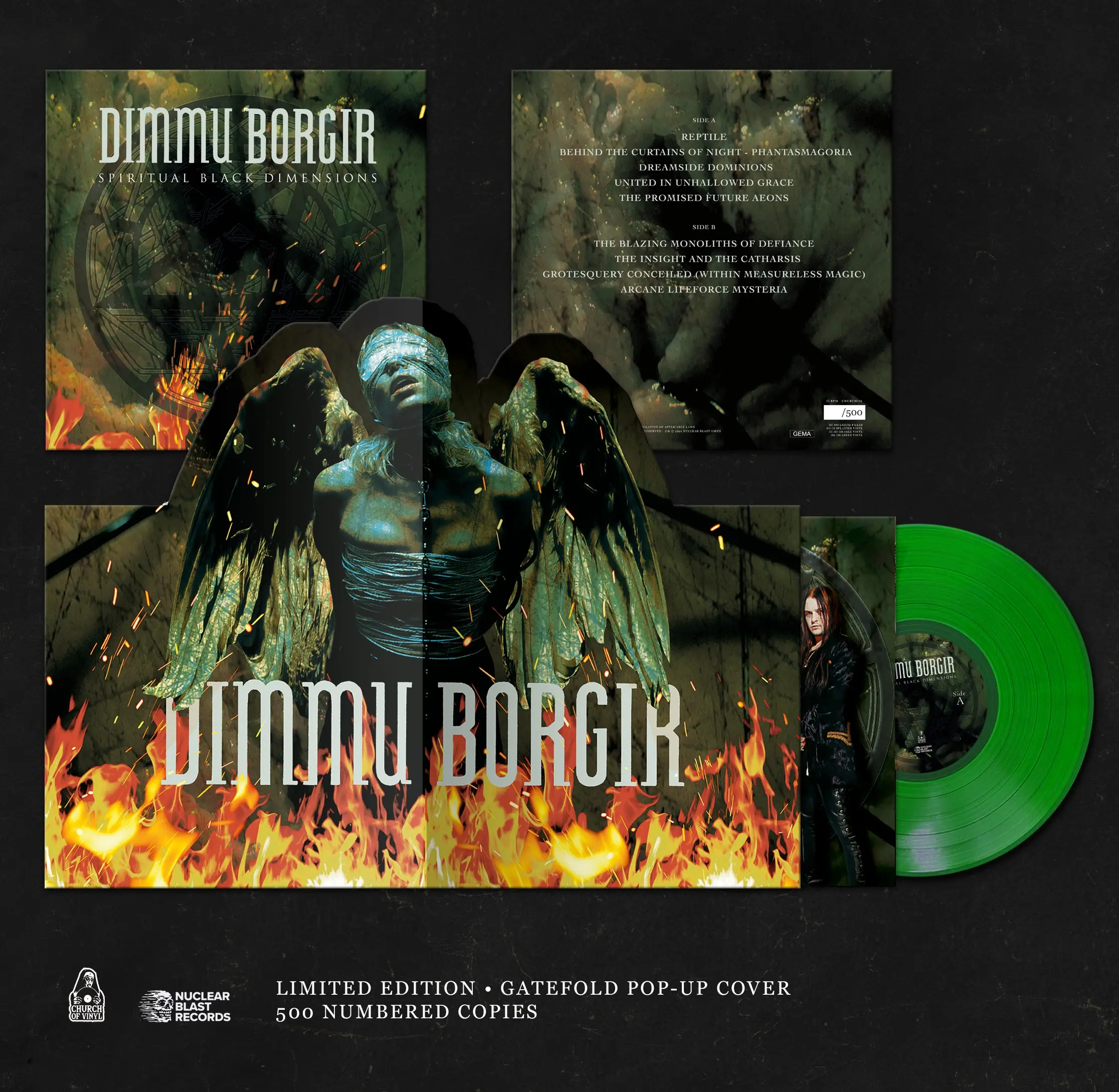 DIMMU BORGIR - Spiritual Black Dimensions · GREEN LP