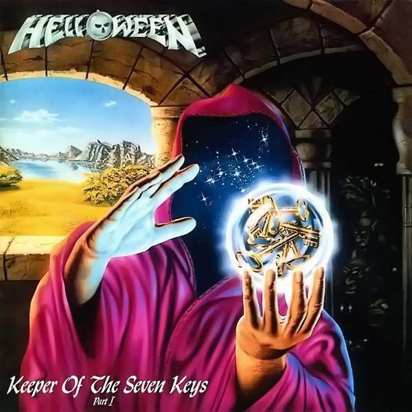HELLOWEEN - Keeper Of The Seven Keys Part I · BLACK LP (Heavy Metal Vinyl) · Bild 1