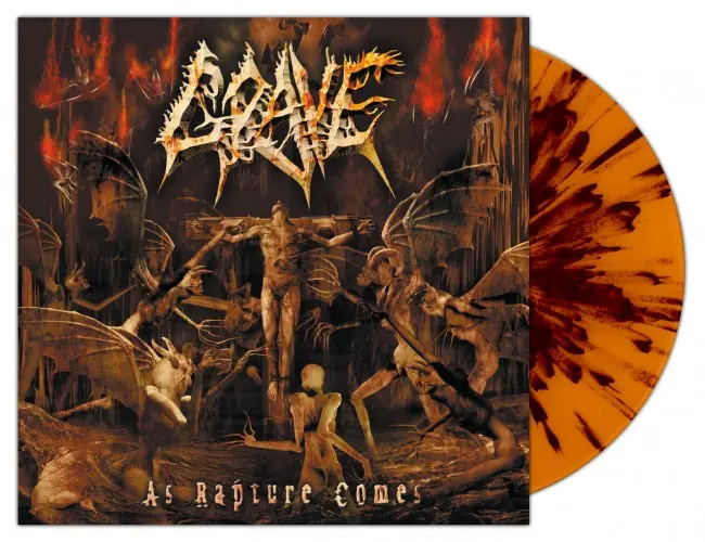 GRAVE · As Rapture Comes | SCR SPLATTER LP GRAVE · As Rapture Comes | SCR SPLATTER LP (Death Metal Vinyl)