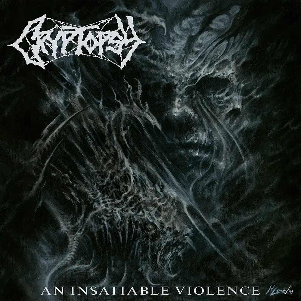 CRYPTOPSY · An Insatiable Violence | ORANGE LP (Death Metal/Progressive Metal Vinyl) · Picture 1