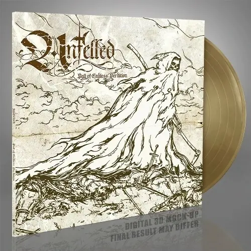 UNFELLED · Pall of Endless Perdition | GOLD LP UNFELLED · Pall of Endless Perdition | GOLD LP (Black Metal Vinyl)