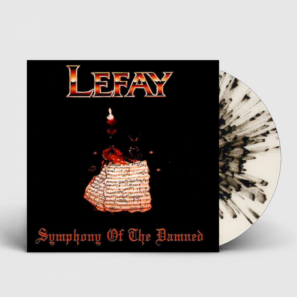 LEFAY - Symphony Of The Damned · SPLATTER LP LEFAY - Symphony Of The Damned · SPLATTER LP (Heavy Metal Vinyl)