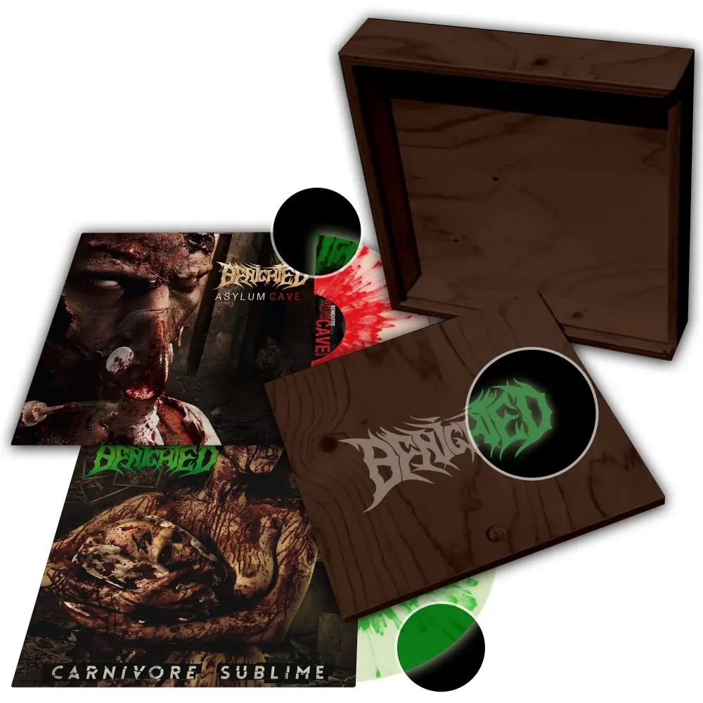 BENIGHTED - Asylum Cave / Carnivore Sublime · DELUXE BOX LP