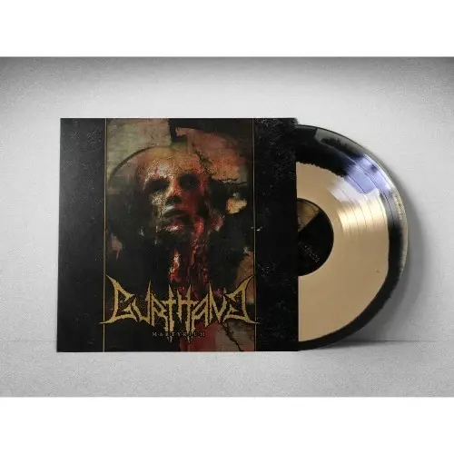 GURTHANG · Martyrium | YELLOW/BLACK SWIRL LP (Black Metal Vinyl)