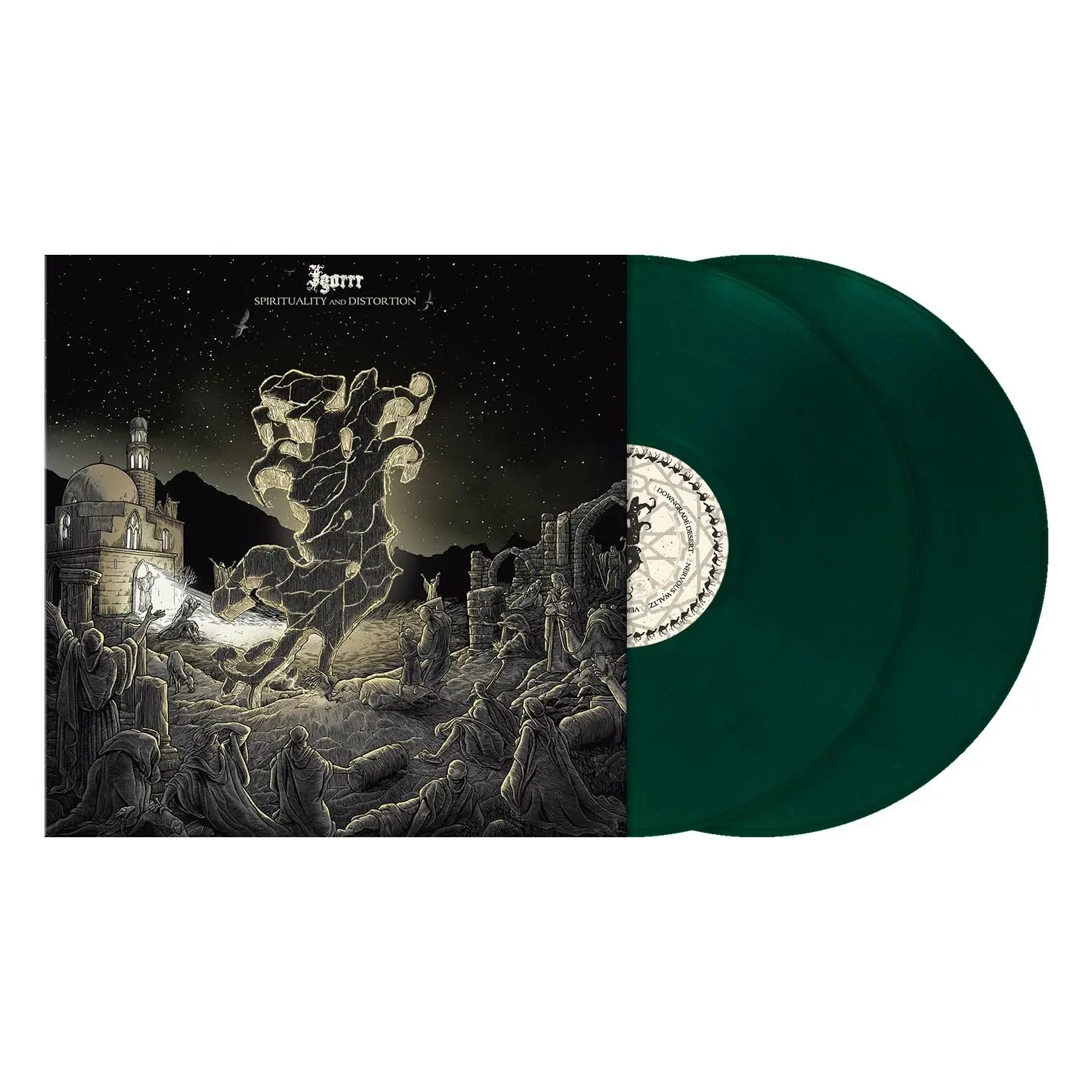IGORRR - Spirituality and Distortion · SEA GREEN MARBLED 2LP (Extreme Metal Vinyl)