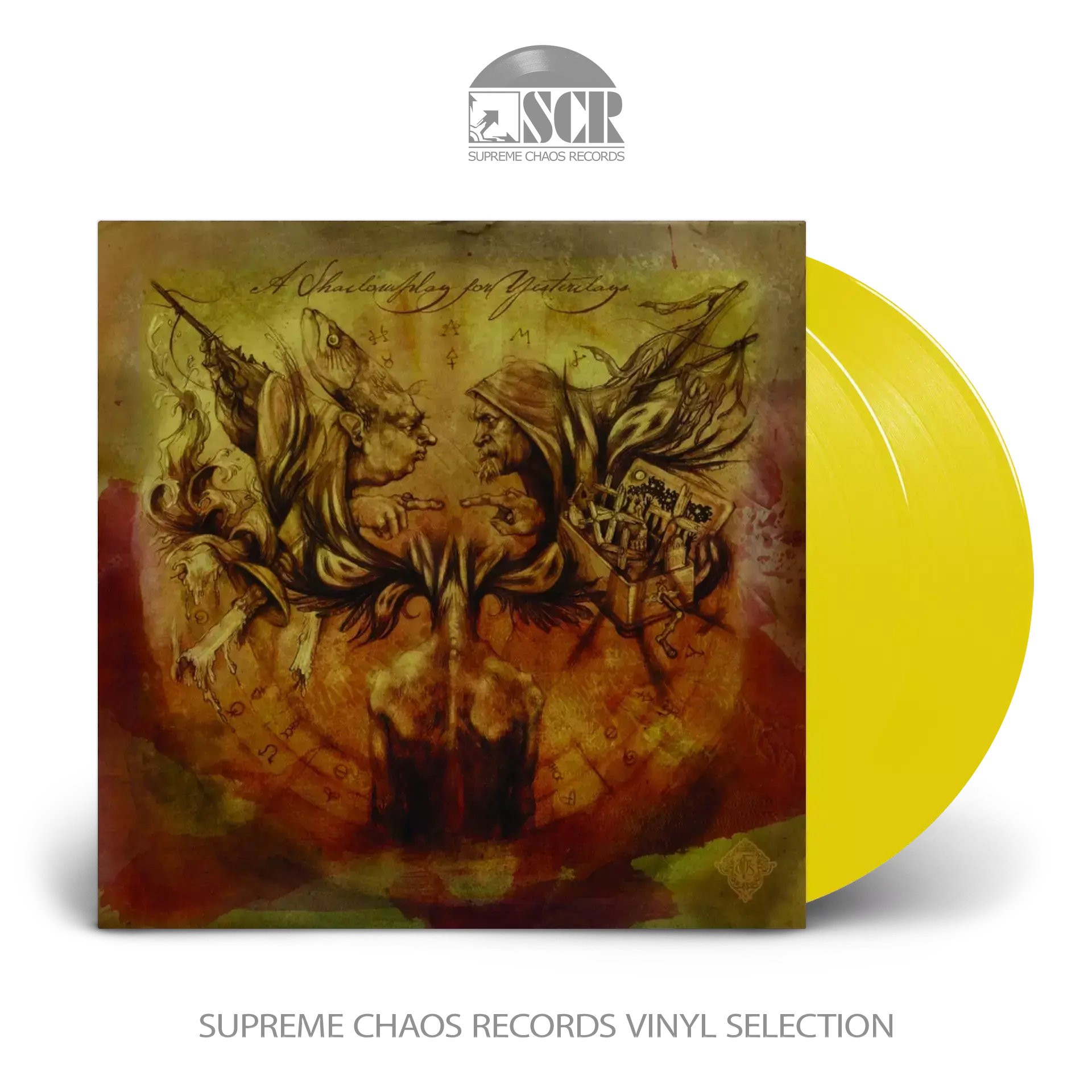 A FOREST OF STARS · A Shadowplay For Yesterdays | YELLOW 2LP (Black Metal Vinyl)