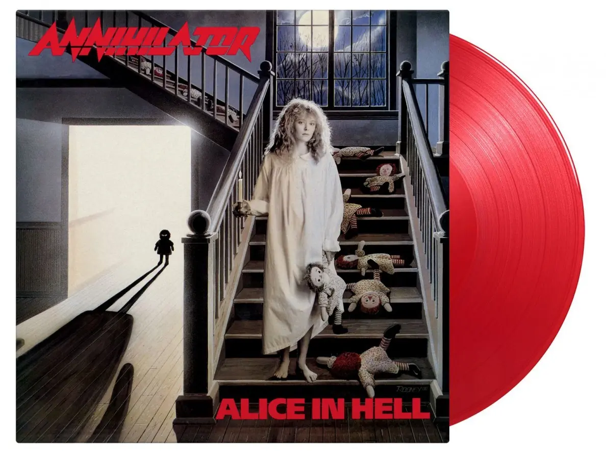ANNIHILATOR - Alice In Hell · TRANSLUCEND RED LP