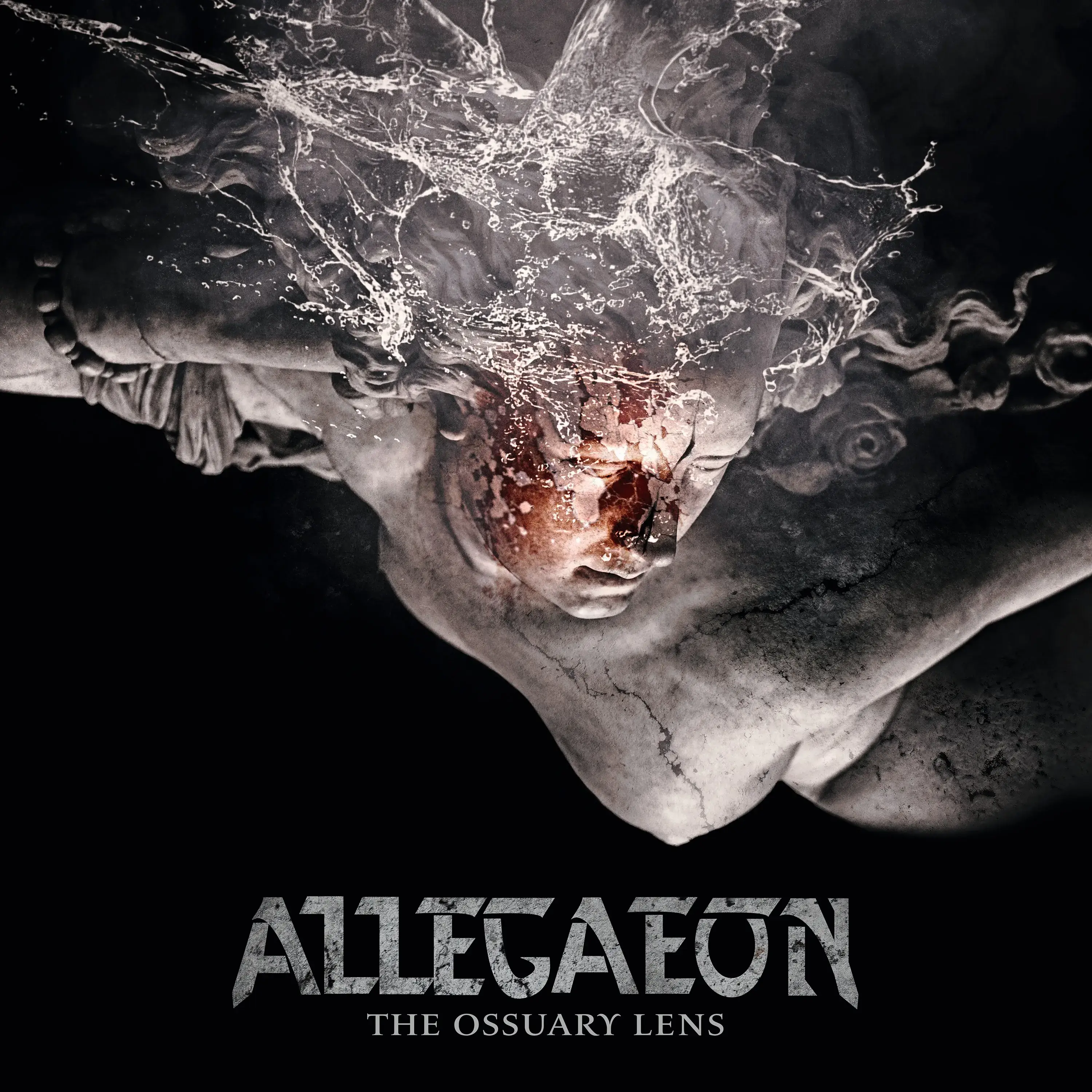 ALLEGAEON · The Ossuary Lens | RED MARBLED LP · Picture 1 ALLEGAEON · The Ossuary Lens | RED MARBLED LP (Progressive Metal/Death Metal Vinyl) · Picture 1