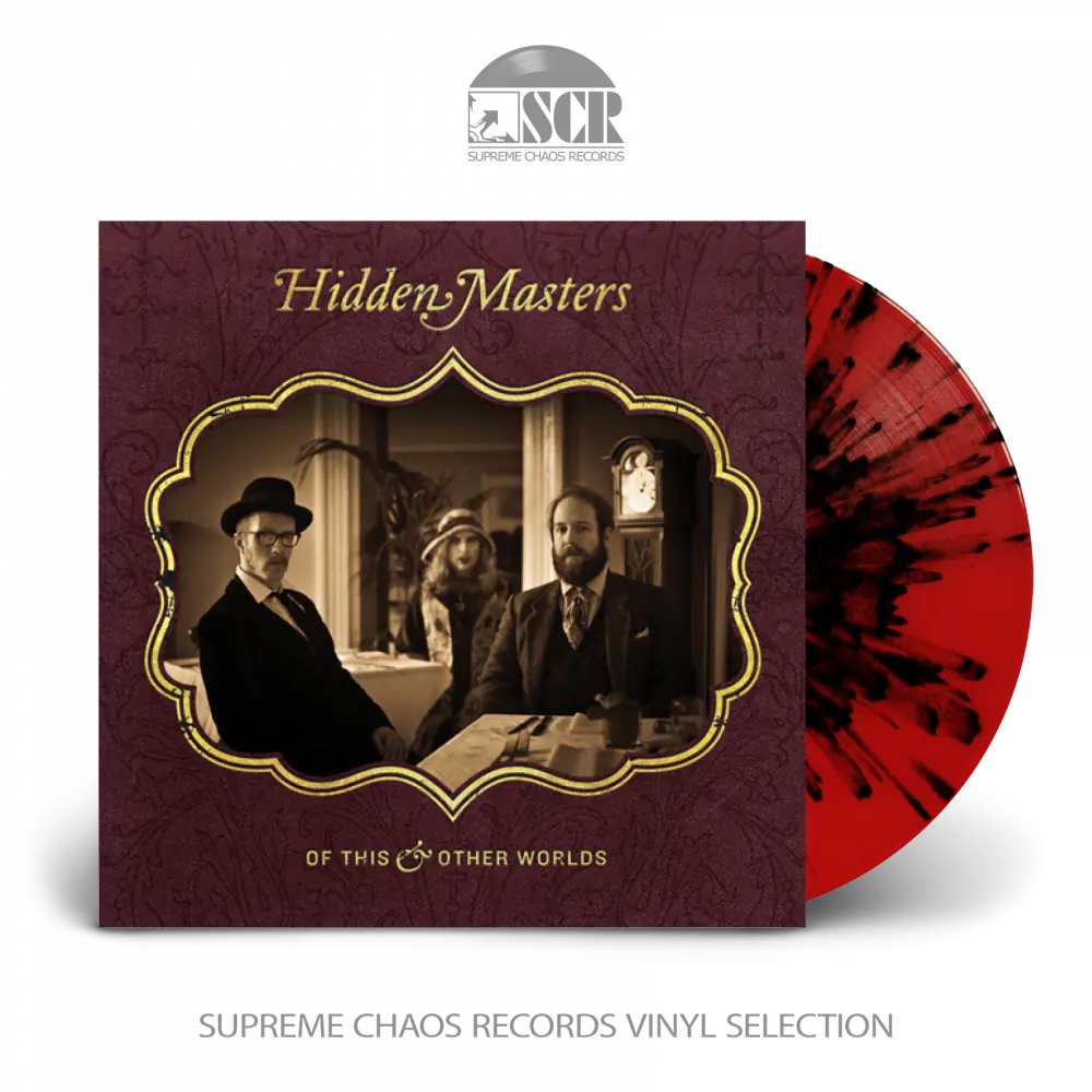 HIDDEN MASTERS · Of This & Other Worlds [RED/BLACK] | LP (Psychedelic Rock/Hard Rock/Doom Metal Vinyl)