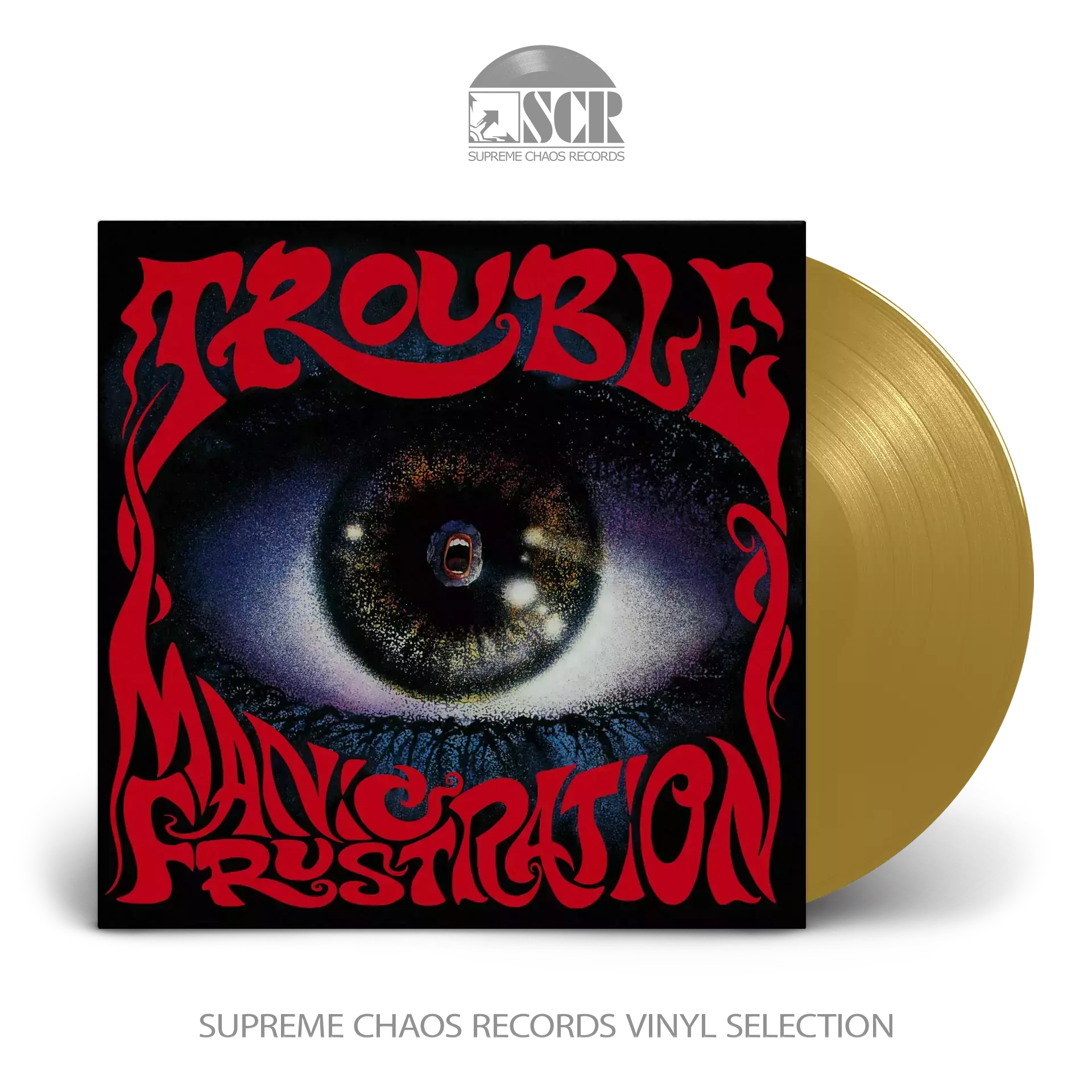 TROUBLE - Manic Frustration · GOLD LP