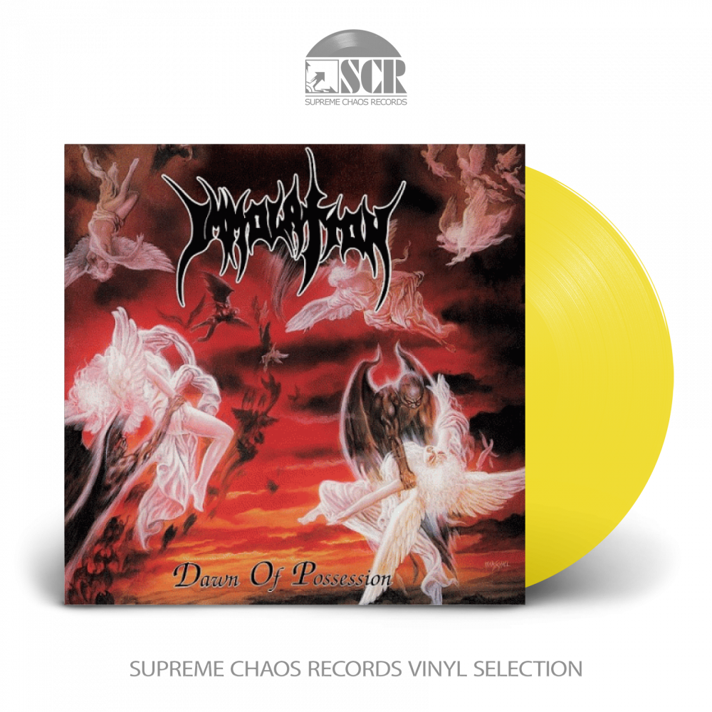 IMMOLATION - Dawn Of Possession · YELLOW LP IMMOLATION - Dawn Of Possession · YELLOW LP (Death Metal Vinyl)