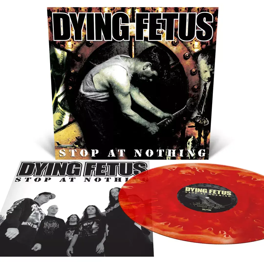 DYING FETUS · Stop At nothing | BLOODY RED CLOUDY EFFECT LP DYING FETUS · Stop At nothing | BLOODY RED CLOUDY EFFECT LP (Death Metal Vinyl)