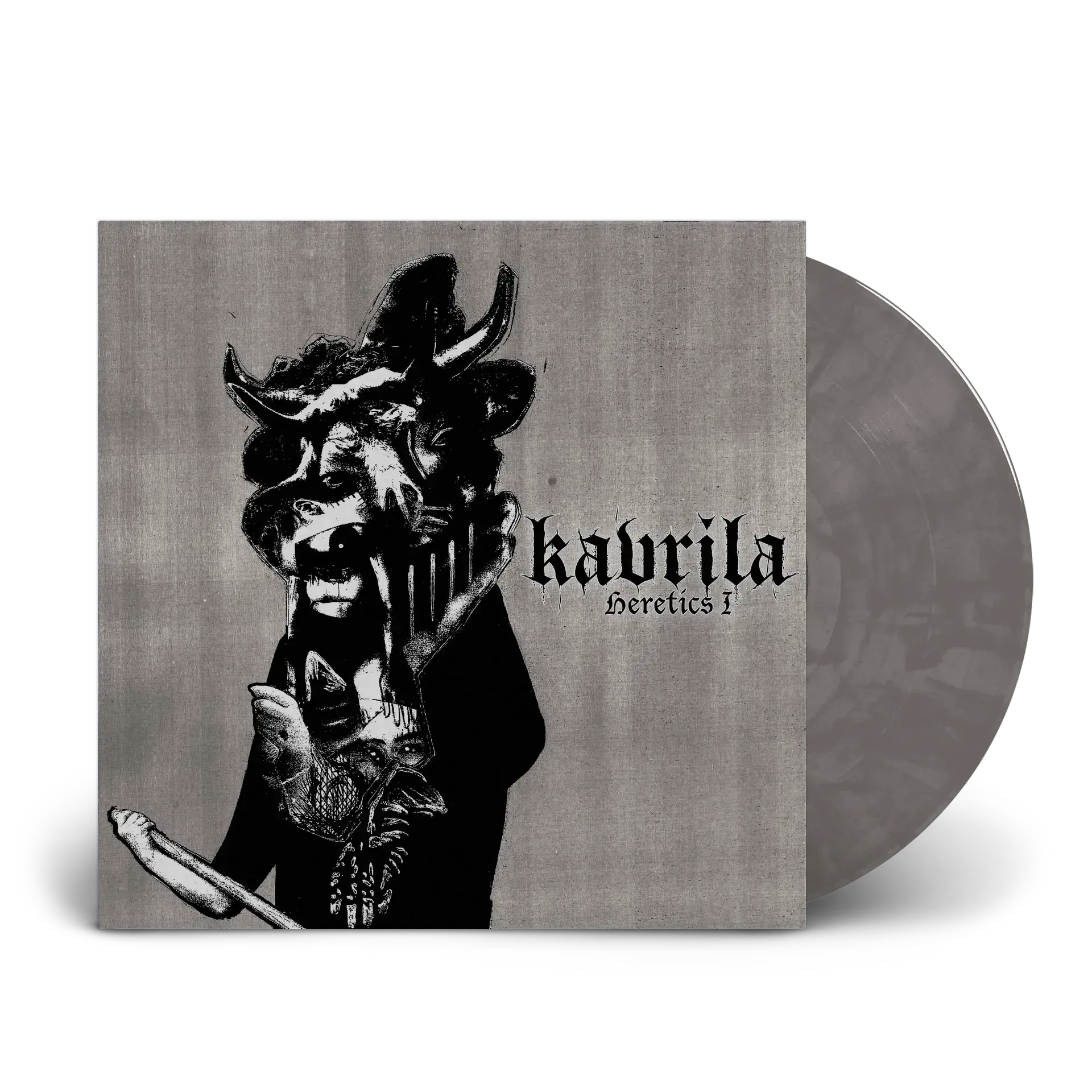 KAVRILA - Heretics I · TRANSPARENT CLEAR/BLACK LP