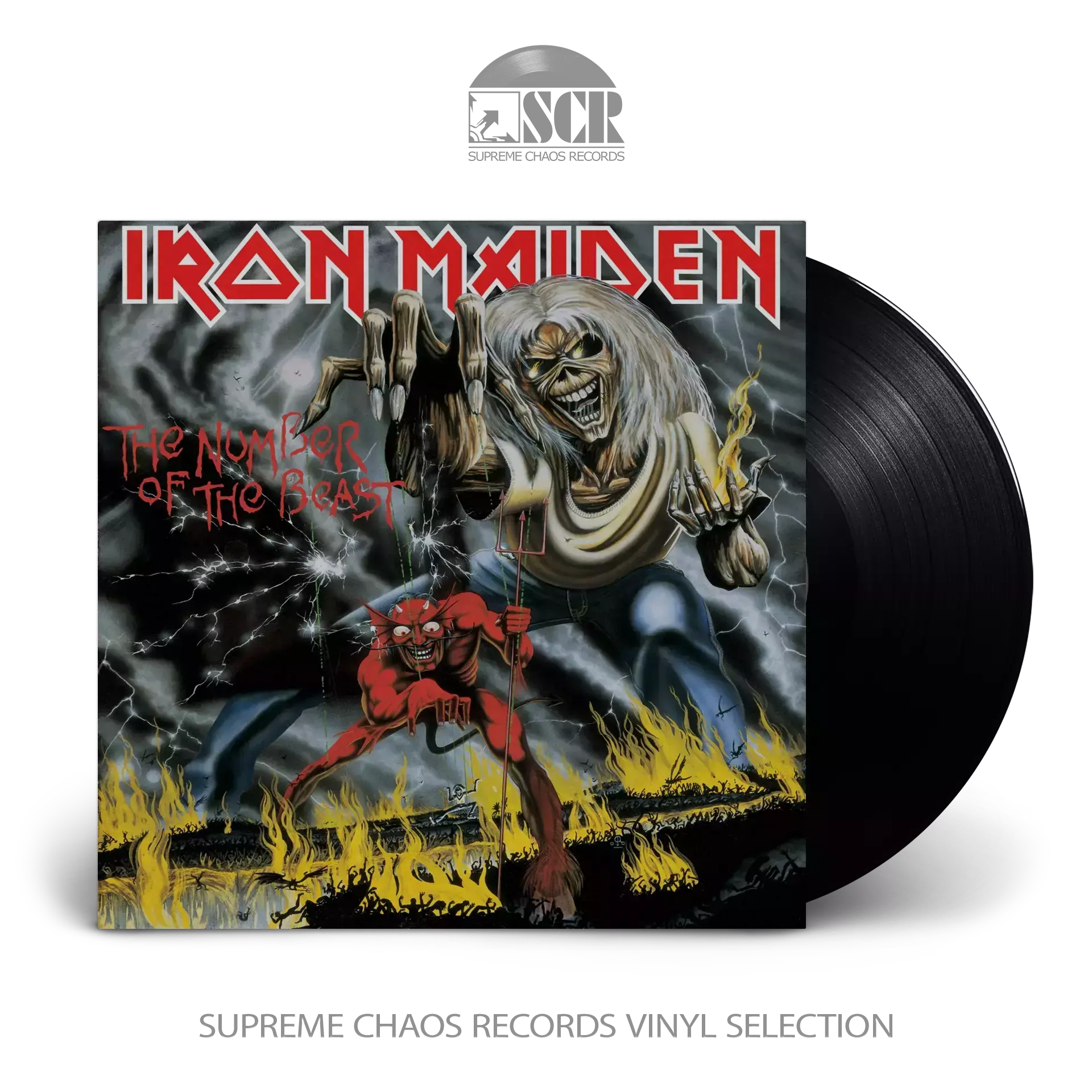 IRON MAIDEN - The Number Of The Beast (Remastered) · BLACK LP