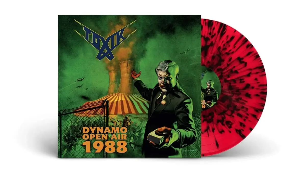 TOXIK - Dynamo Open Air 1988 · RED/BLACK SPLATTER LP