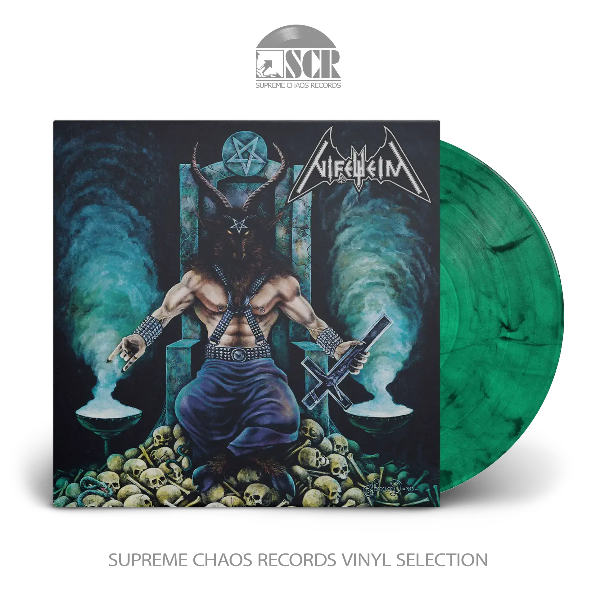 NIFELHEIM · Nifelheim (Re-Release) | SEA BLUE/BLACK LP (Black Metal Vinyl)