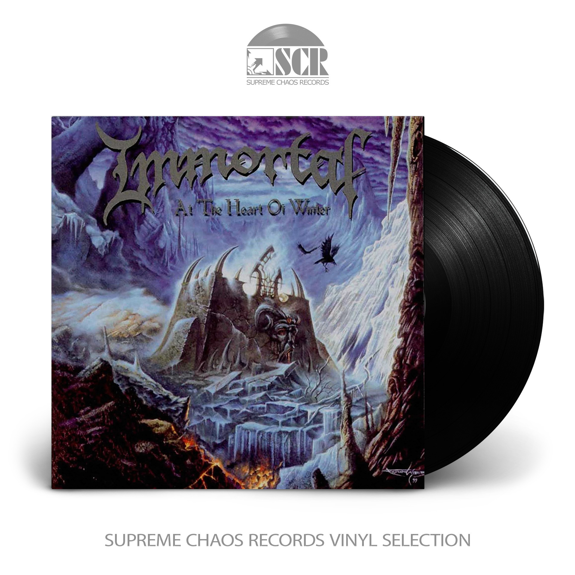 IMMORTAL - At The Heart Of Winter · BLACK LP (Black Metal Vinyl)