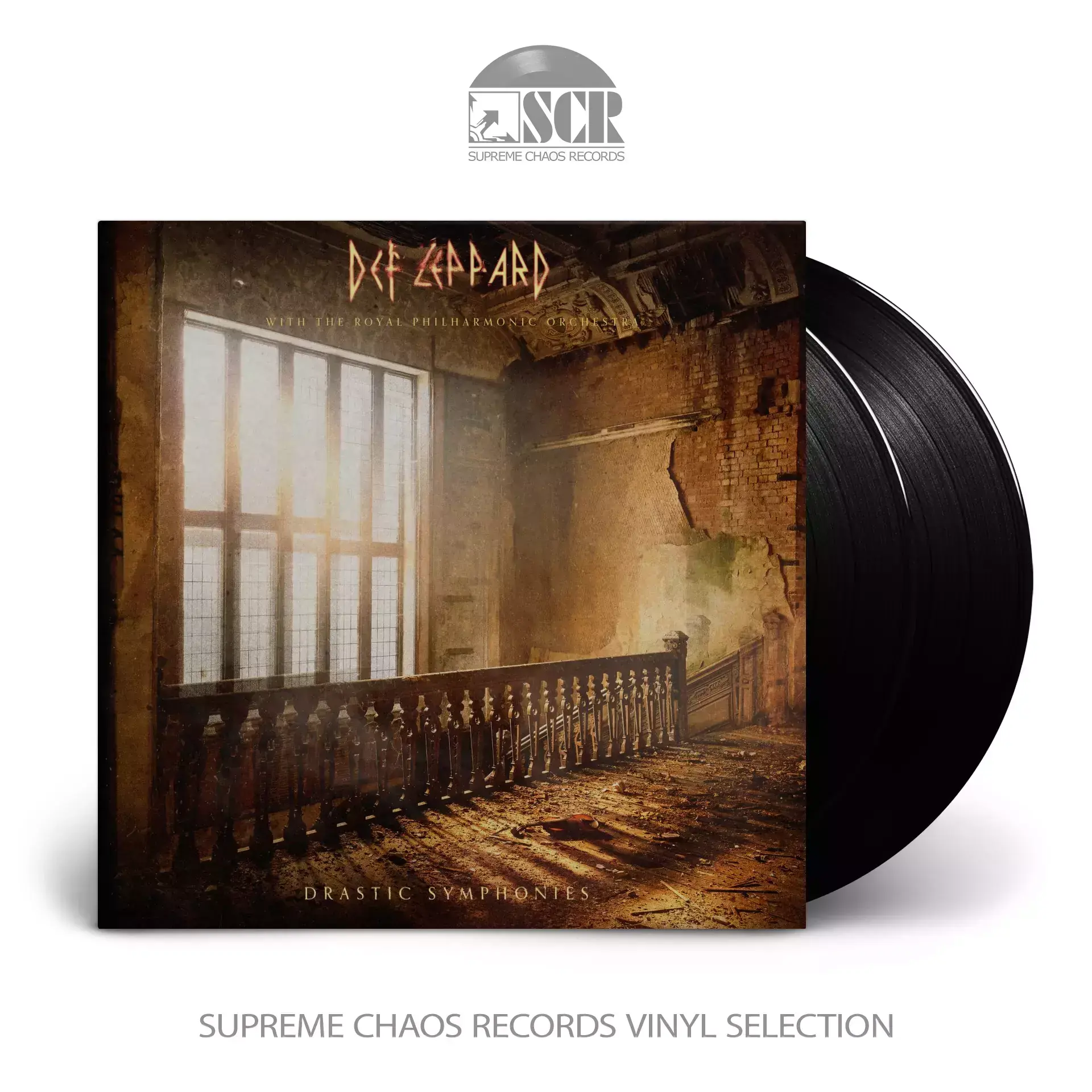 DEF LEPPARD · Drastic Symphonies | BLACK DLP (Hard Rock Vinyl)