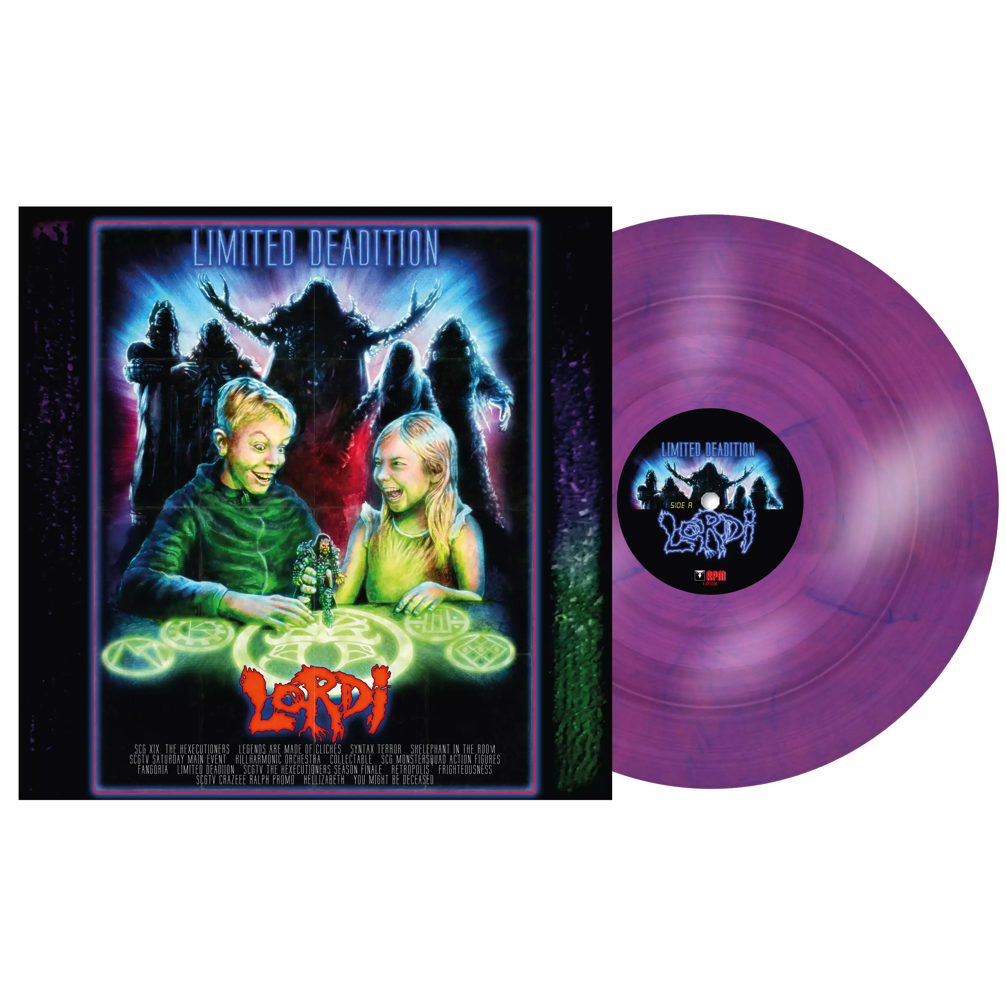 LORDI · Limited Deadition | PINK/BLUE MARBLED LP LORDI · Limited Deadition | PINK/BLUE MARBLED LP (Heavy Metal Vinyl)