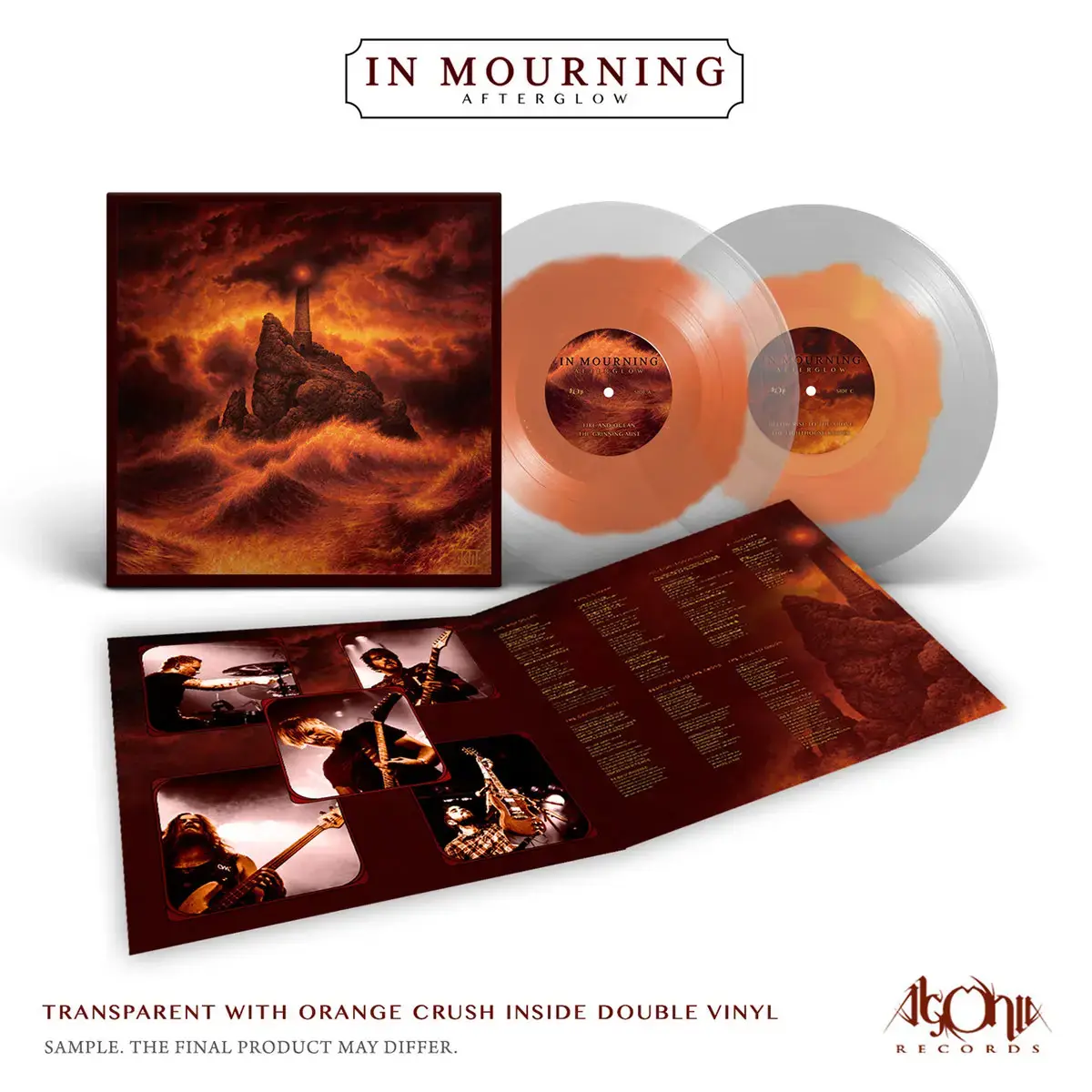 IN MOURNING - Afterglow · ORANGE CRUSH 2LP IN MOURNING - Afterglow · ORANGE CRUSH 2LP (Progressive Metal/Doom Metal/Death Metal Vinyl)