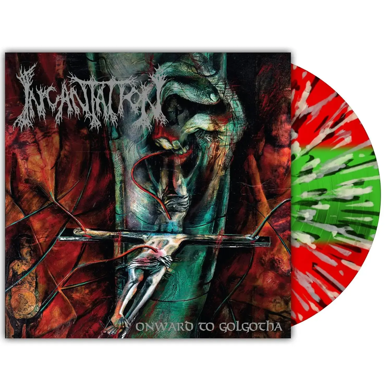 INCANTATION - Onward To Golgotha · SPLATTER LP (Death Metal Vinyl)