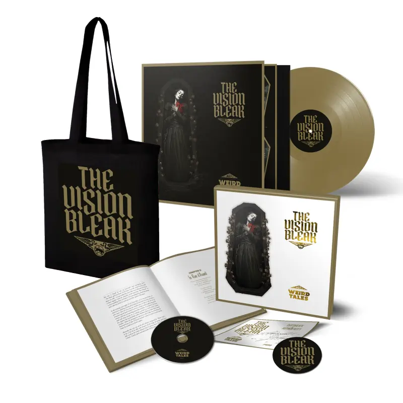 THE VISION BLEAK - Weird Tales · GOLD LP BUNDLE THE VISION BLEAK - Weird Tales · GOLD LP BUNDLE (Gothic Metal/Heavy Metal/Horror Metal Vinyl)