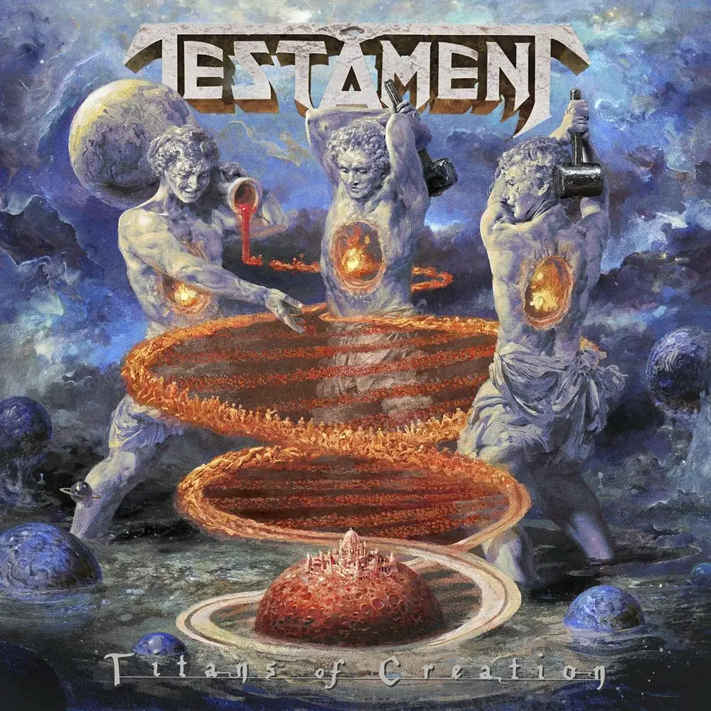 TESTAMENT - Titans of Creation · BLACK 2LP (Thrash Metal Vinyl) · Picture 1