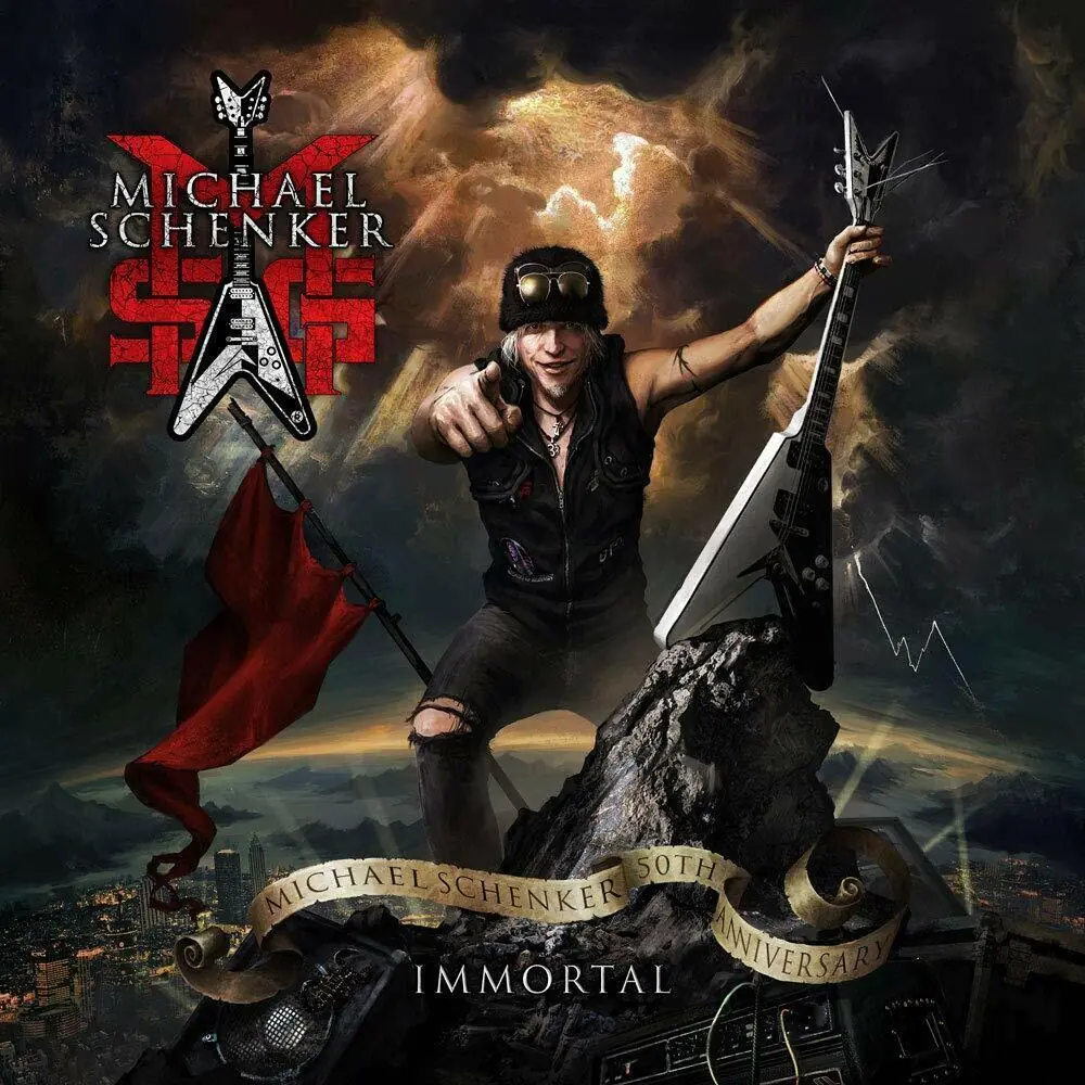 MSG (MICHAEL SCHENKER GROUP) - Immortal · BLACK/WHITE LP · Picture 1 MSG (MICHAEL SCHENKER GROUP) - Immortal · BLACK/WHITE LP (Hard Rock Vinyl) · Picture 1