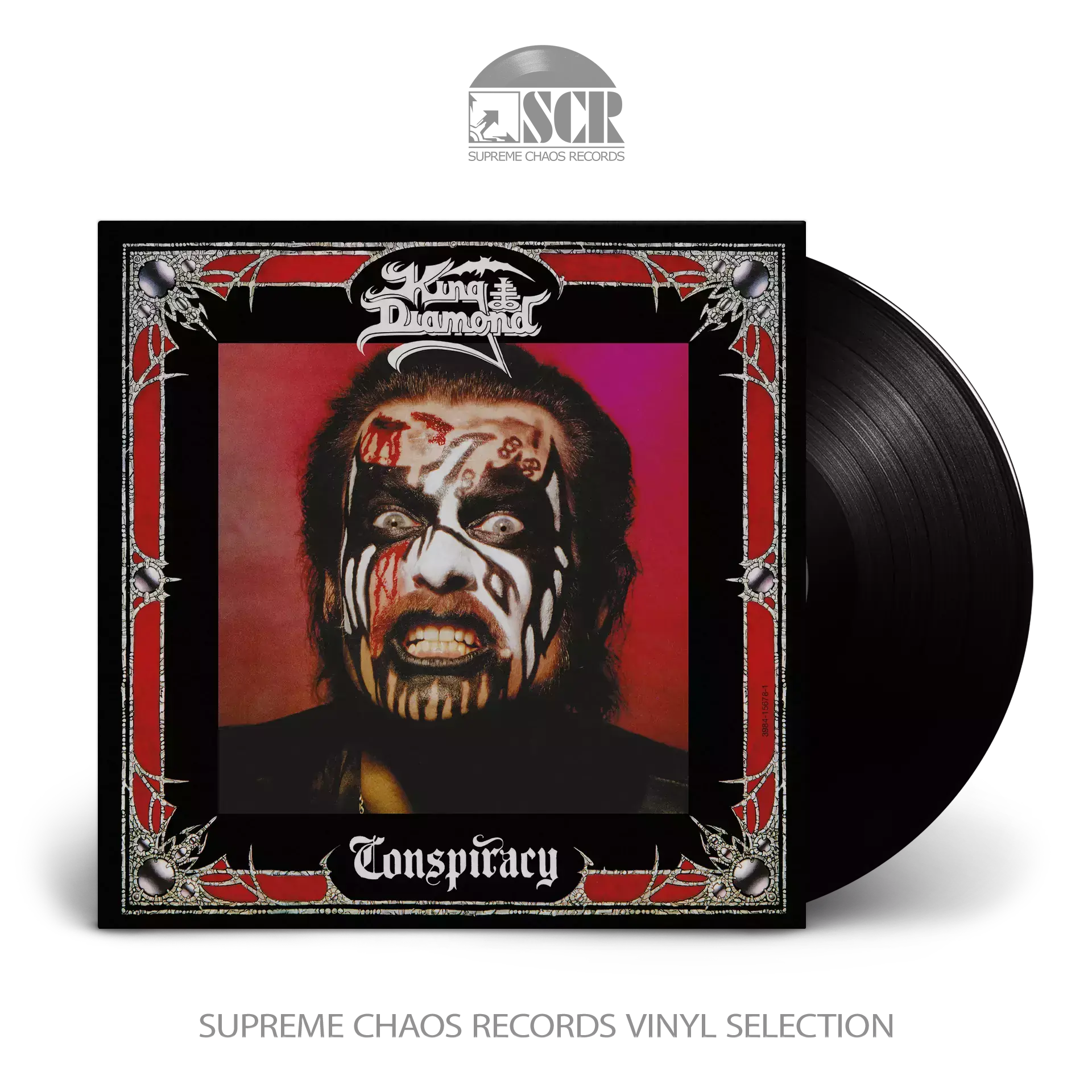 KING DIAMOND - Conspiracy · BLACK LP KING DIAMOND - Conspiracy · BLACK LP (Heavy Metal Vinyl)