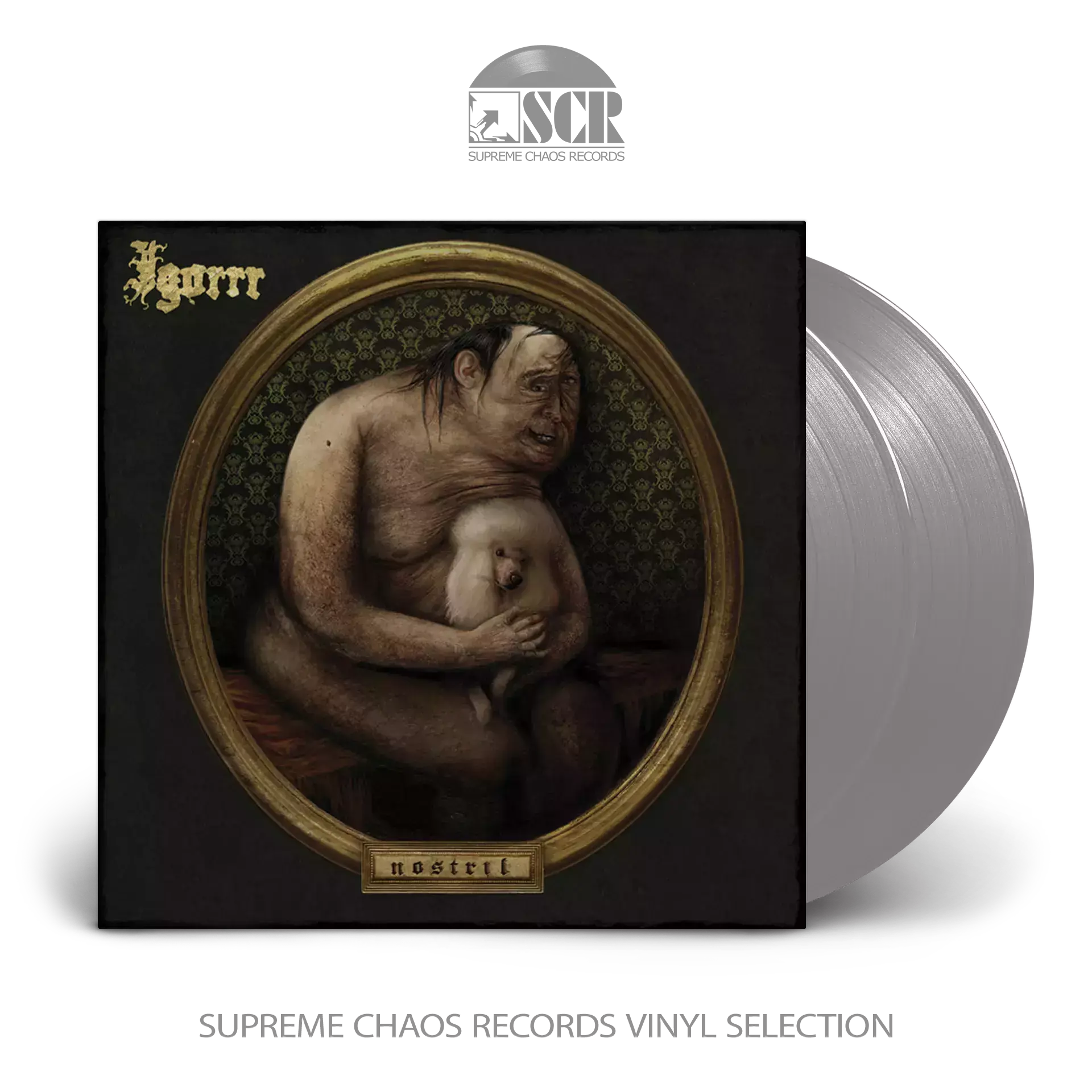 IGORRR · Nostril | SILVER 2LP IGORRR · Nostril | SILVER 2LP (Black Metal Vinyl)