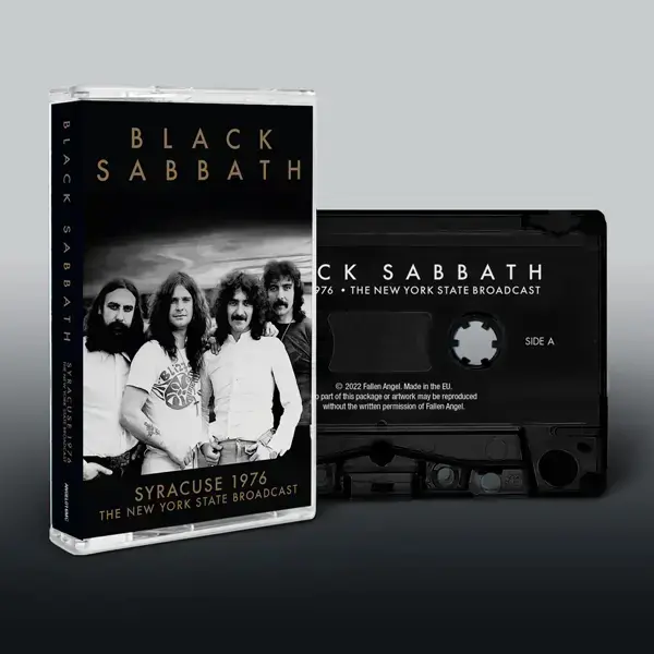 BLACK SABBATH - Syracuse 1976 · BLACK TAPE BLACK SABBATH - Syracuse 1976 · BLACK TAPE (Heavy Metal Tapes)