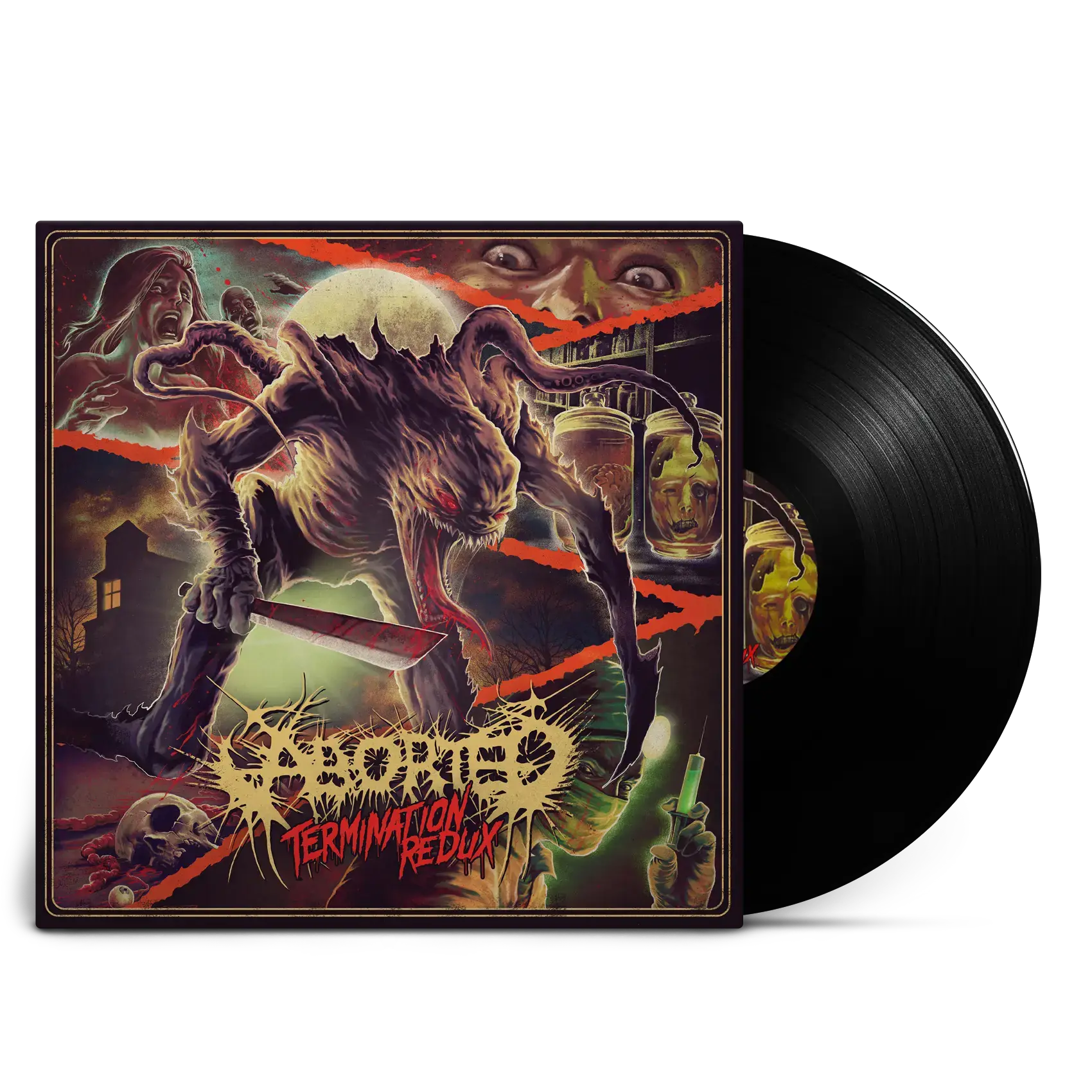 ABORTED - Termination Redux · BLACK LP (Death Metal/Grindcore Vinyl)