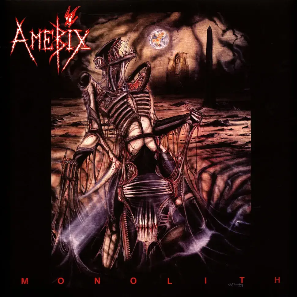 AMEBIX · Monolith | RED LP (Crust Punk/Punk Vinyl) · Picture 1