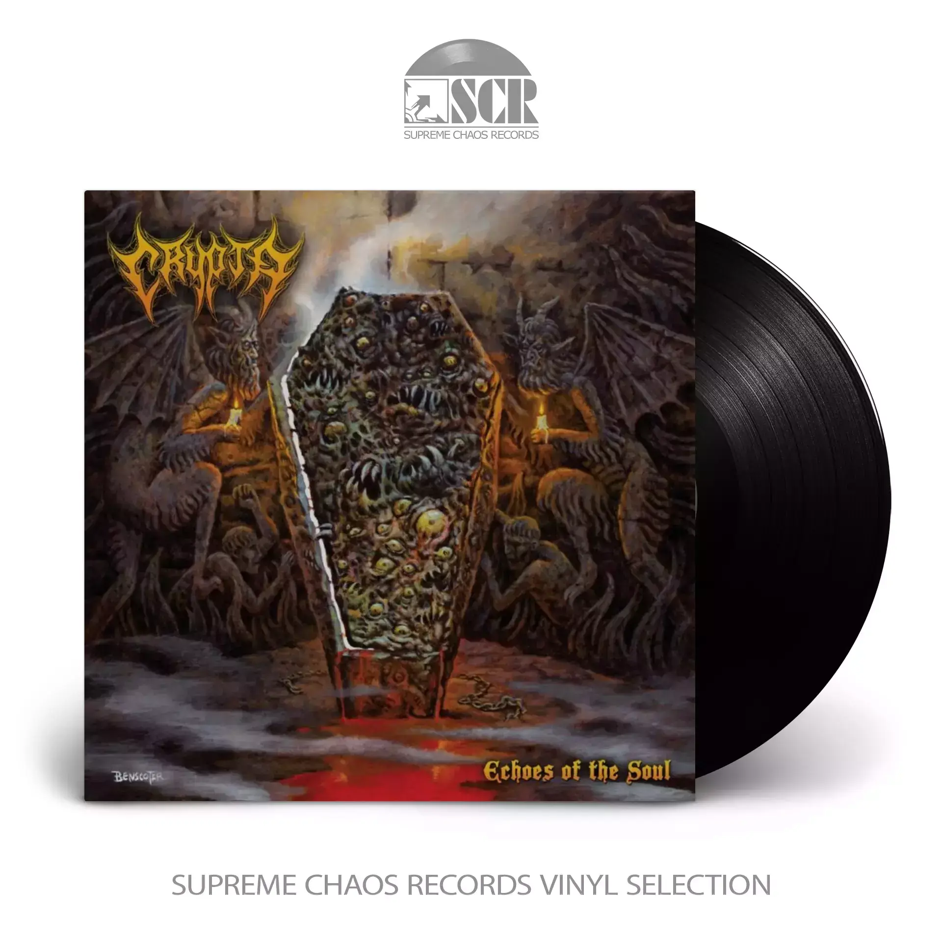 CRYPTA - Echoes Of The Soul · BLACK LP